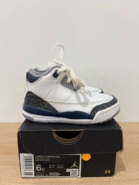 Toddler Air Jordan 3 size 6C
